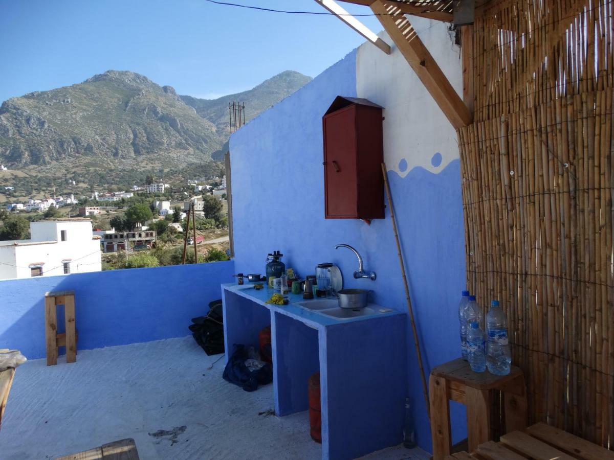 Alibaba Apartment Hostel Bamboo Rooftop Room Chefchaouen Esterno foto